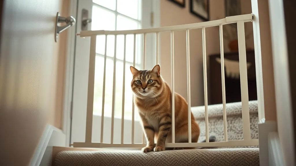 26. Stair gates for dogs who should not be using stairs anymore