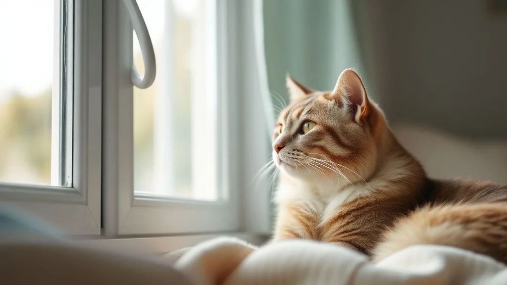 Creating a Safe Indoor Environment for Elderly Cats