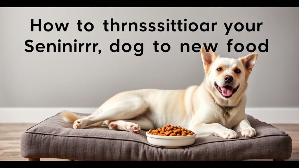 How to Transition Your Senior Dog to New Food: A Step-by-Step Guide